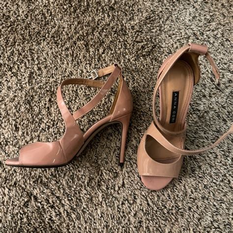 Nine West Shoes Anna Cori Nude Heels Poshmark