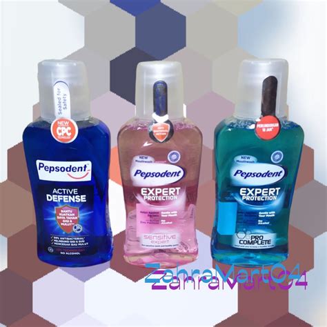 Jual Pepsodent Mouthwash Active Expert Ml Ml Shopee Indonesia