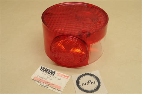 Nos Yamaha Dt400 Gt80 Rd350 Rs100 Tx650 Xs650 Xt500 Taillight Lens 341 84721 60 Nos Parts Now