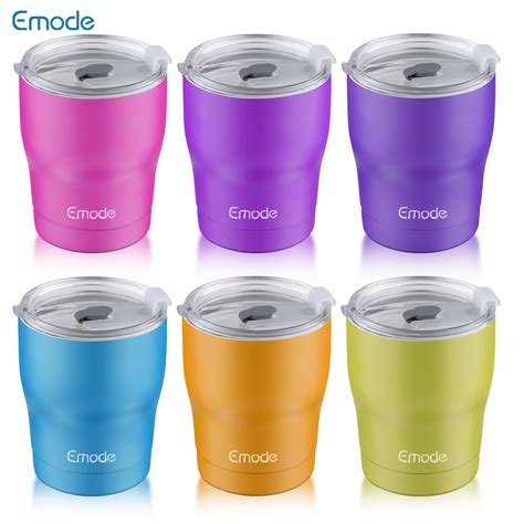 Stainless Steel Travel Ceramic Mugs Sublimation Ceramic Coated Interior