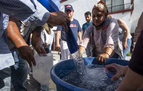 Entrega Segob Proyecto Para Paliar Escasez De Agua En Nuevo León Se