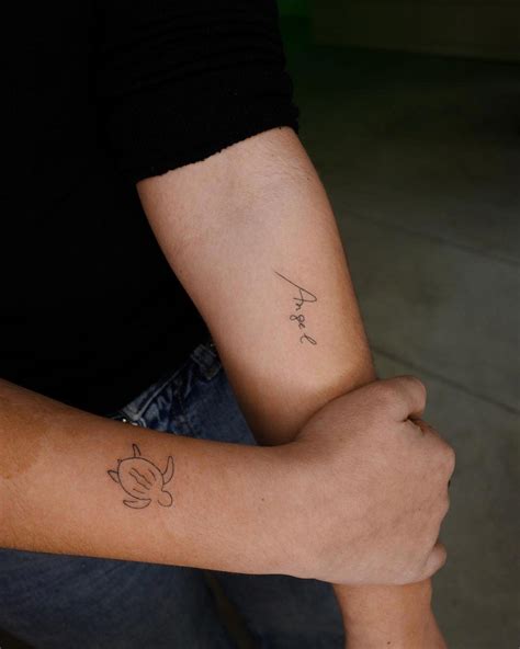 Tatuajes Con Nombres Peque Os Infinito Hijos