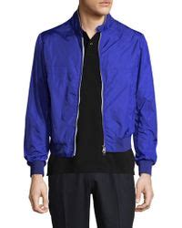 Lyst Moncler Navy Kenya Field Jacket In Blue For Men