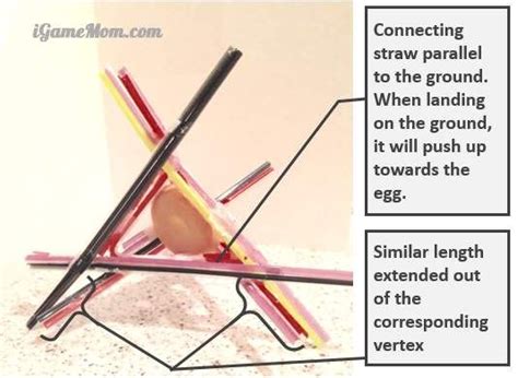 Successful Egg Drop Project Design With Straws Egg Drop Egg Drop