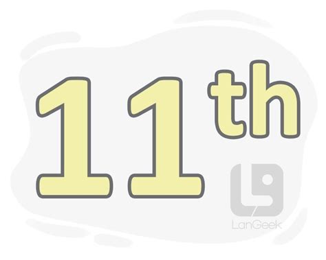 definition meaning  eleventh langeek