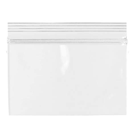 Gpi 5” X 3” Reclosable Ziplock Bag 2 Mil Clear Zipper Bags 100 Pack