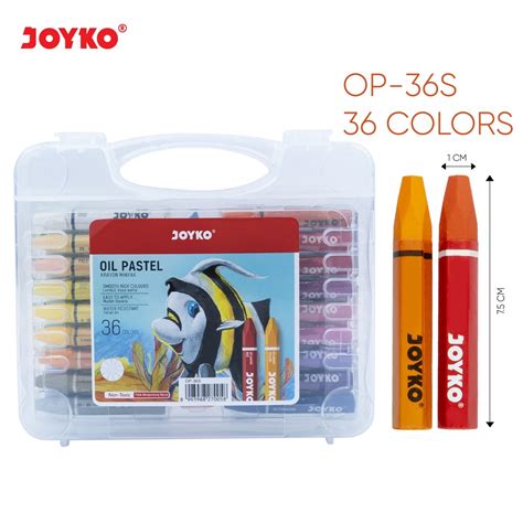 Jual Krayon Warna Crayon Oil Pastel Joyko Op S Shopee Indonesia