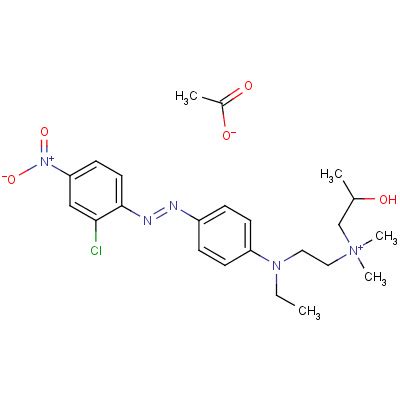 82205 20 7 2 4 2 Chloro 4 Nitrophenyl Azo Phenyl Ethylamino Ethyl