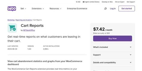 Cart Reports For WooCommerce PluginsForWP