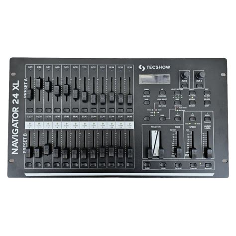 Controlador Dmx Tecshow Navigator Xl Faders Y Canales En