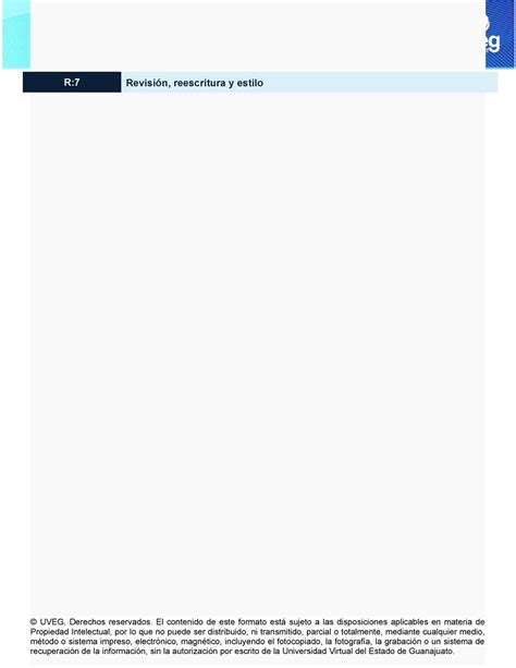 Revisi N Reescritura Y Estilo R Revisi N Reescritura Y Estilo