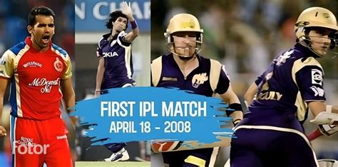 Where was first IPL match played? - letsdiskuss