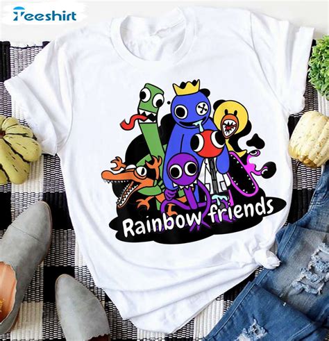 Rainbow Friends Trending Shirt, Family Matching Unisex T-shirt Crewneck