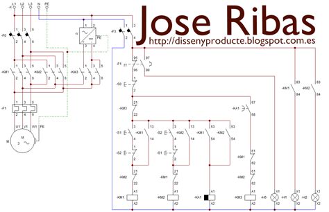 Diagrama De Inversion De Giro De Un Motor Trifasico Diagrama