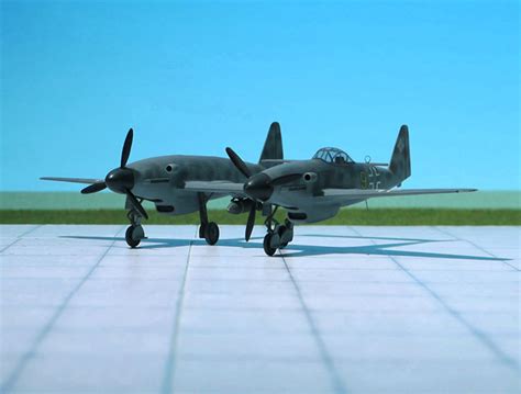 Messerschmitt Me 609 Huma Models Modelplanesde