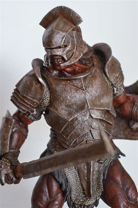 ArtStation Uruk Hai Swordsman Figurine Azog The Defiler Mortal