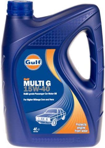 Gulf Multi G 15 40 4L Omdoos 4st Power Oil