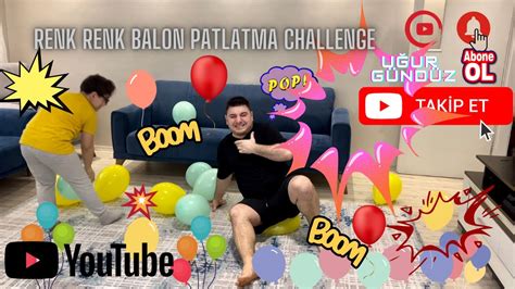 Renk Renk Balon Patlatma Challenge Linatv Rukiye Etinkaya Mrbeast