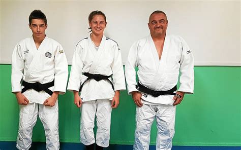 KUMO Judo Trois nouvelles ceintures noires Le Télégramme