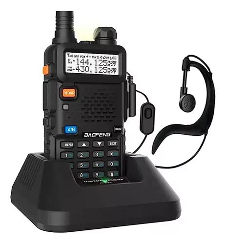 Radio Transmisor Baofeng Uv 5r Doble Banda Uhf Vhf Ml MercadoLibre