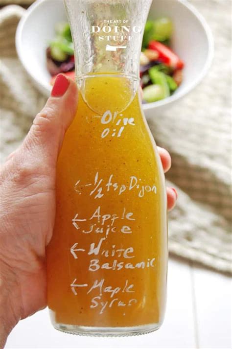 Salad Dressing Made Easy Take The Art Of Doing Stuff