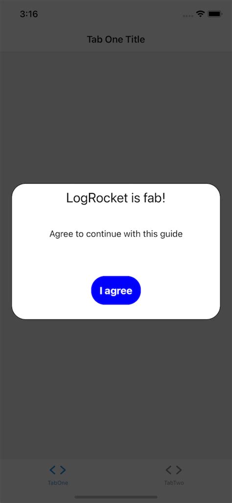 Creating A Pop Up Modal In React Native Logrocket Blog