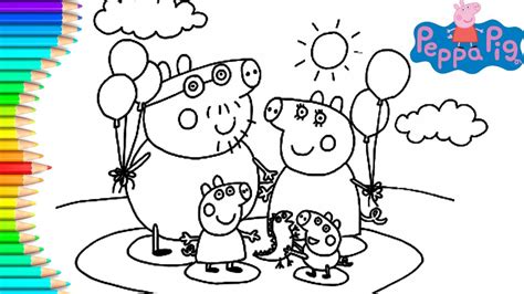 Peppa Pig Como Desenhar A Fam Lia Da Peppa Pig How To Draw Peppa