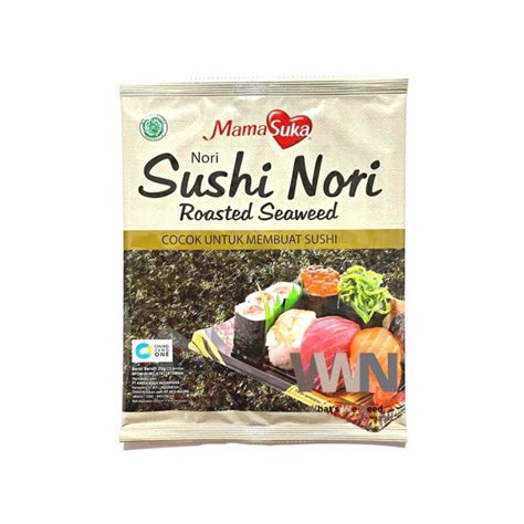 Jual Mamasuka Sushi Nori Roasted Seaweed Gr Rumput Laut Sushi Di