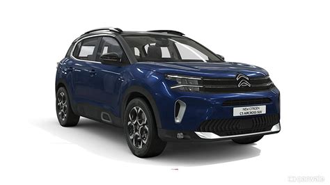 Citroen C5 Aircross Eclipse Blue With Black Roof Colour Carwale