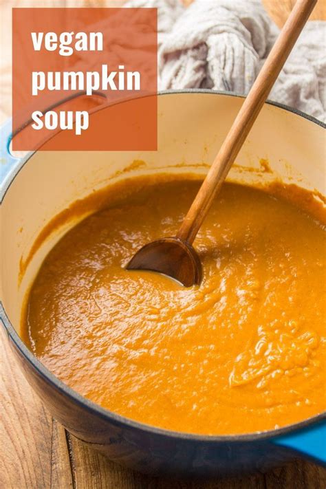 Vegan Pumpkin Soup Recipe