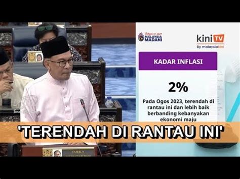 Kadar Pengangguran Turun Kadar Inflasi Setakat Ogos Youtube