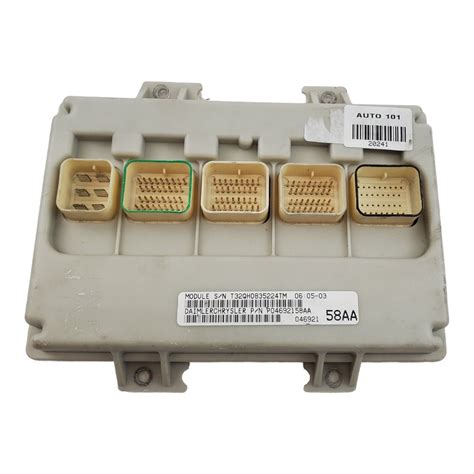 05 Town And Country Grand Caravan Body Control Module Bcm 04692158aa For Sale Online Ebay