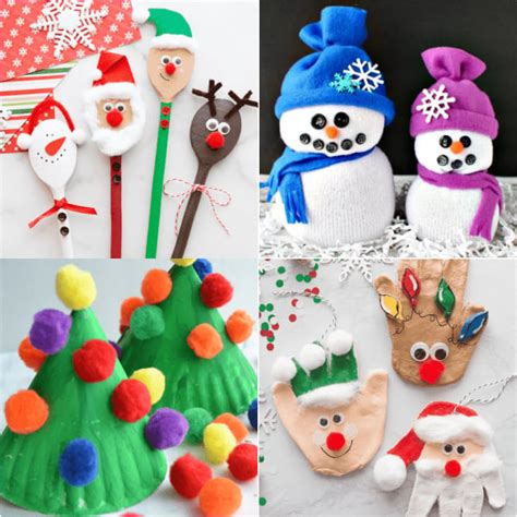 Easy Christmas Crafts for Kids - 20+ Christmas Craft Ideas for Kids