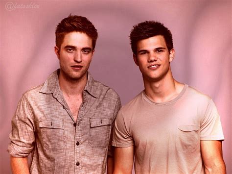 Robert And Taylor Wallpaper Taylor Lautner Vs Robert Pattinson