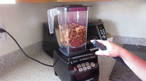 almond butter  video   jtc omniblend nut butter
