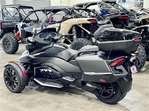 New Can Am Spyder Rt Limited Carbon Black Platinum Motorcycles