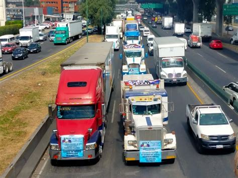 La Jornada Protestas De Transportistas En El Edomex Y Veracruz