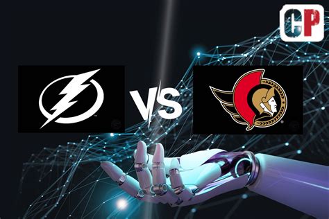 Tampa Bay Lightning At Ottawa Senators AI NHL Prediction 101523