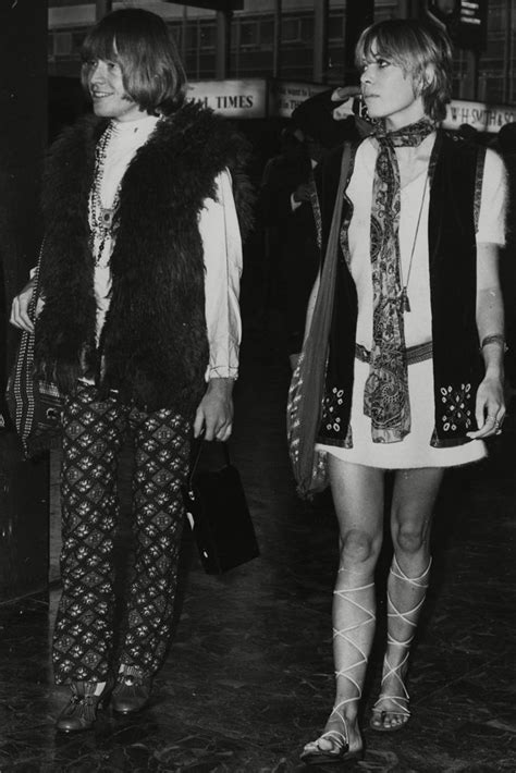 Brian Jones And Anita Pallenberg In 1967 Anita Pallenberg Sixties