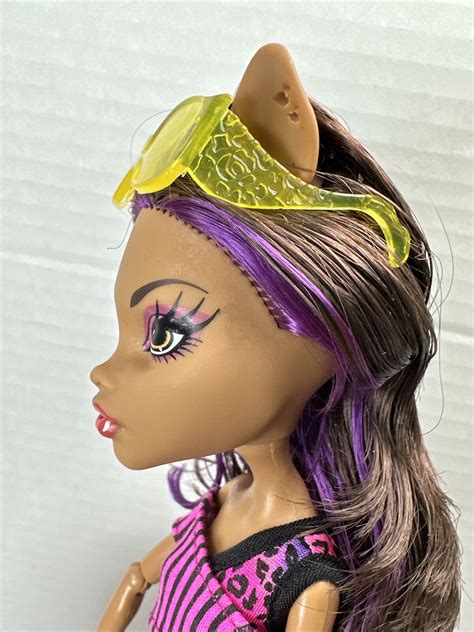 Monster High Doll Gloom Beach Clawdeen Swimsuit Coverup Frisbee EBay