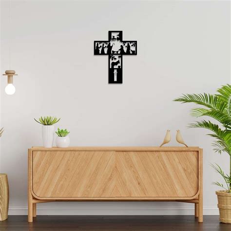 Christian Cross Wall Decor | Wooden Wall Art