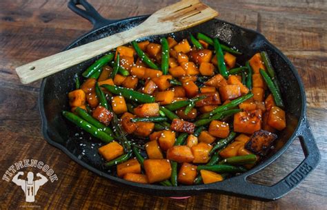 Green Bean Stir Fry And Sesame Butternut Squash Fit Men Cook