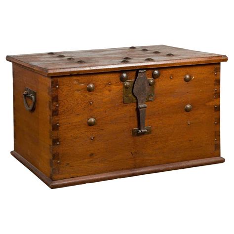 vintage chest  carved seashells  lid  sale  stdibs