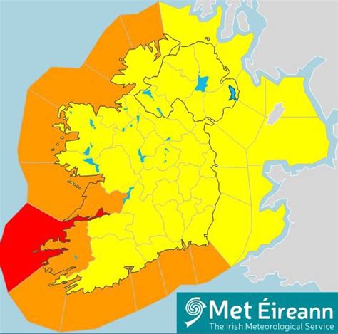 Met Eireann reveal storm names for 2023/24 season chosen in honour of Irish scientists – is your ...