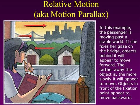 Monocular Cues Relative Clarity