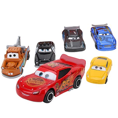 6 14 Pçs set Disney Cars 3 Tio Mack Brinquedo Caminhão Conjunto Carro