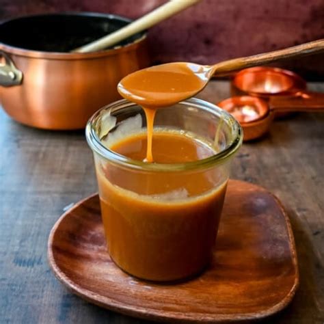 Easy Homemade Caramel Sauce – Modern Honey