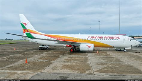 Pz Tcv Surinam Airways Boeing Q Wl Photo By Andrew J M Ller