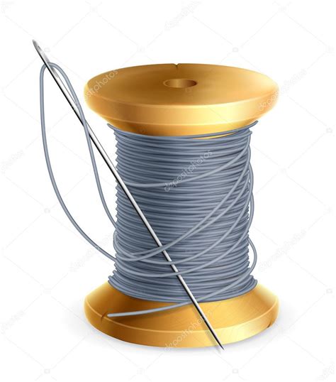 Spool Of Thread Vector — Stock Vector © Natis76 12824740