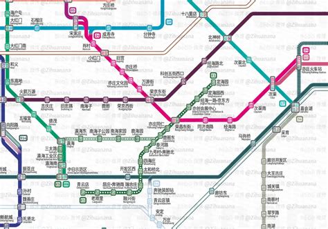 北京市2050年轨道交通线网图 （202301版） 北京地铁 地铁e族